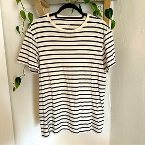 J. Crew Slim-Washed Striped T-Shirt